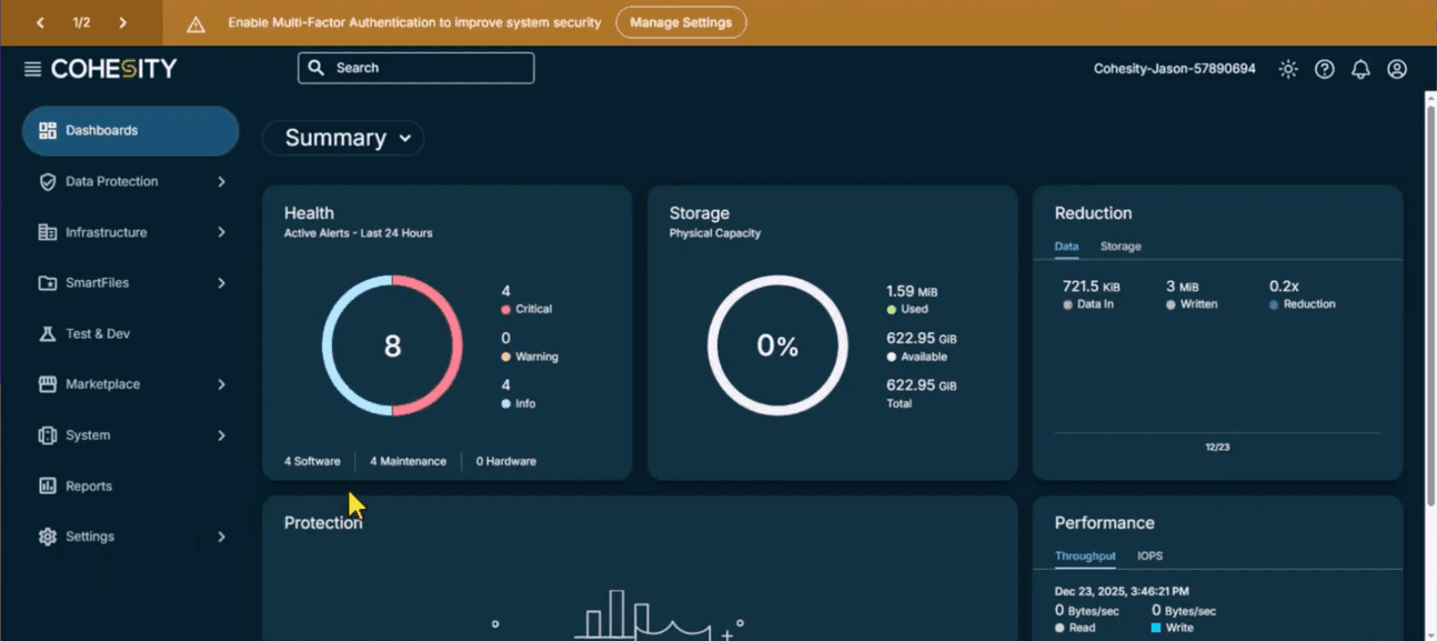 Data Management Platform screenshot