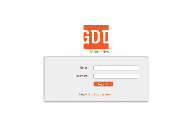 GDD Project Review Portal screenshot