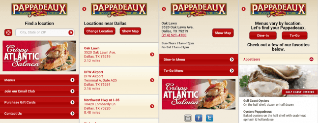 Pappas Mobile Websites screenshot